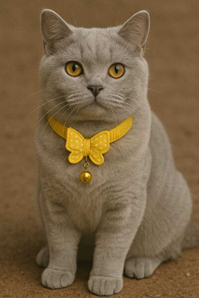MIT Kedi Boyun Tasması Kelebekli Zilli