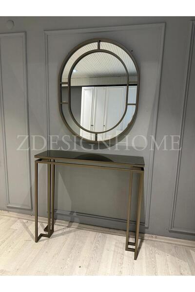 zdesignhome Eskıtme Gold Dresuar Takım