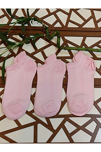 Rocks For Bamboo Patterned Seamless Premium Women's 3-Piece Booties Socks