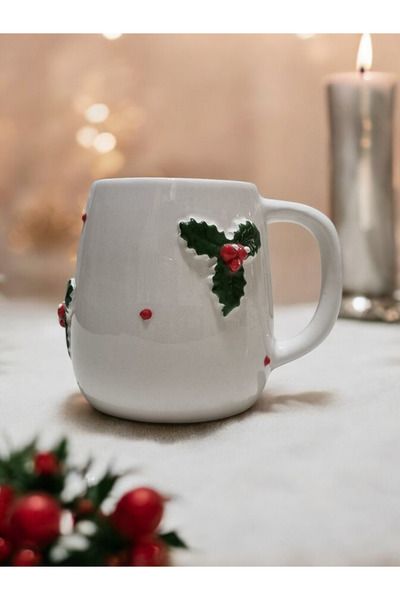 seda seramik Handmade Kokina Design Coffee Mug Cup 400 Ml.