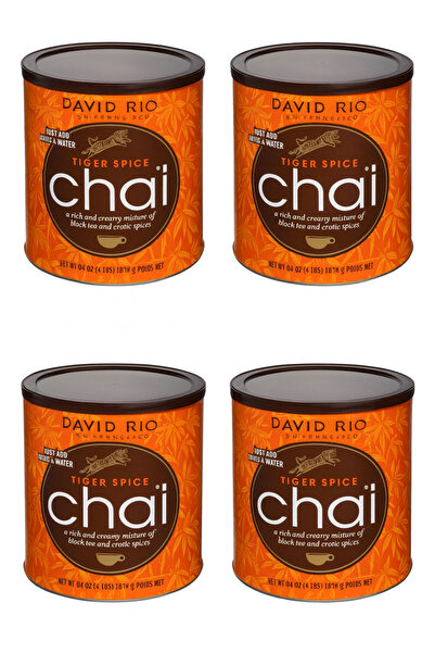 David Rio Tiger Spice Chai 1814 G x 4 Adet (Koli)