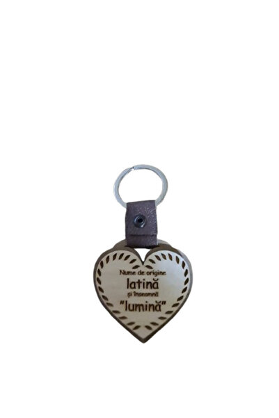 Eufloria KEYCHAIN ​​WITH NAME MEANING ADELINA