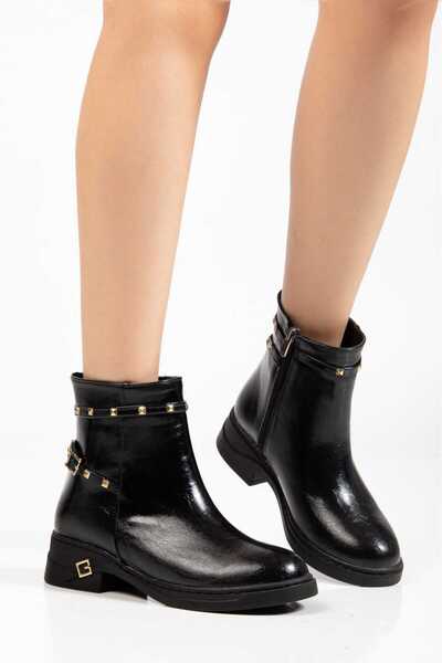 Kartezyen أحذية نسائية سوداء ذات نعل مشبك، أحذية موسم جديد بمشبك