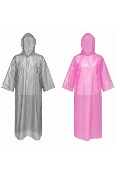 OEM Unisex raincoat with Hooded, long and lightweight, waterproof, reusable