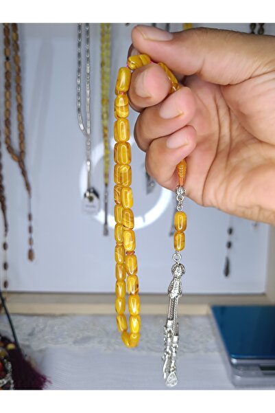 Kehribar NF Atölyesi Muhteşem Çekim Harikası Opal Tadında Tesbihler