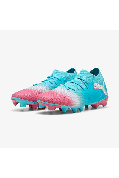 Puma Future 8 Match Rechrge Fg-Ag Men's Blue Turf Soccer Shoes