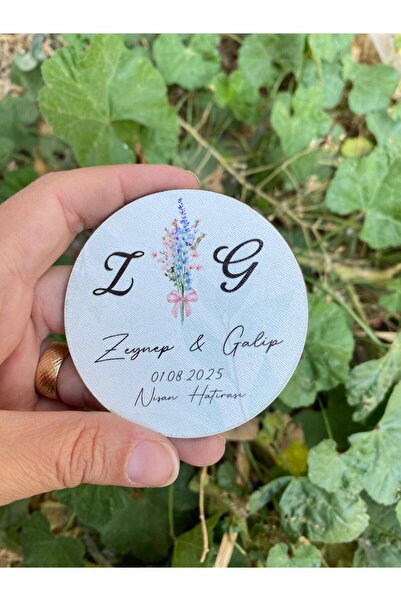 FORONEUS 20 Adet Düğün, Nişan, Söz, Nikah, Kına Magnet Hediyelik model502