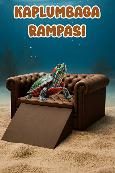 MD×JOA Kaplumbaga Rampası ⊛ S BOY - KarışıkRenk ⊛ Koltuk Şeklinde Kaplumbaga ...