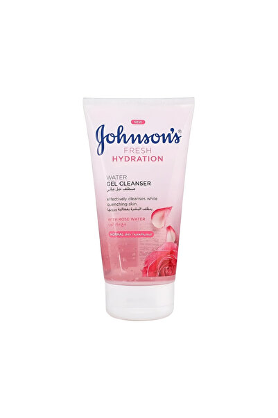 Johnson Johnson's Fresh Hydration Water Gel Cleanser 150ml with Rose Water for Normal Skin