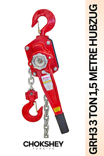 Onba Grangos Grh3 3 Ton 1,5 Metre Hubzug