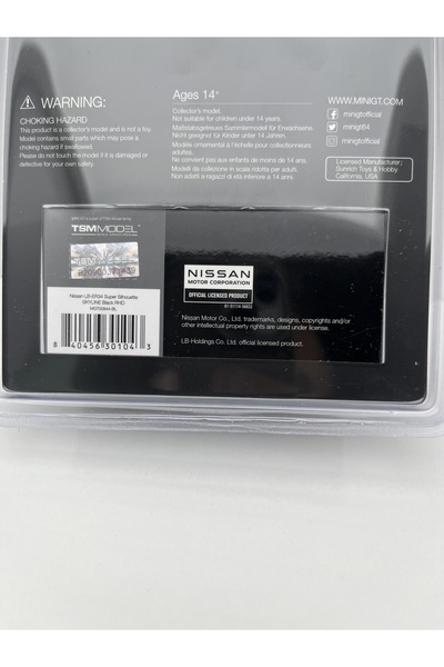 mini gt NİSSAN LB-ER34 SUPER SİLHOUETTE