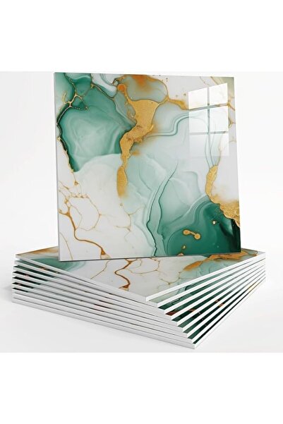 Generic Peel and Stick Wall Tile, Shower Waterproof Marble Tiles Walls Panel, Self-Adhesive Backsplash Tile