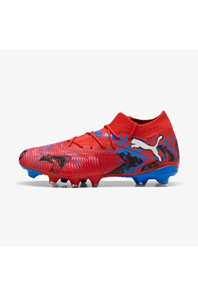 Puma Future 8 Match Playmkr Fg-Ag Erkek Kırmızı Çim Saha Kramponu