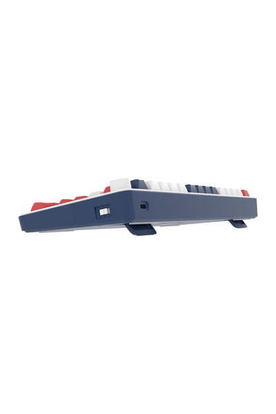 HAWK Gaming HK255BR Membrane LCD RGB Kablosuz/Bluetooth Mavi Kırmızı %75 Türk...