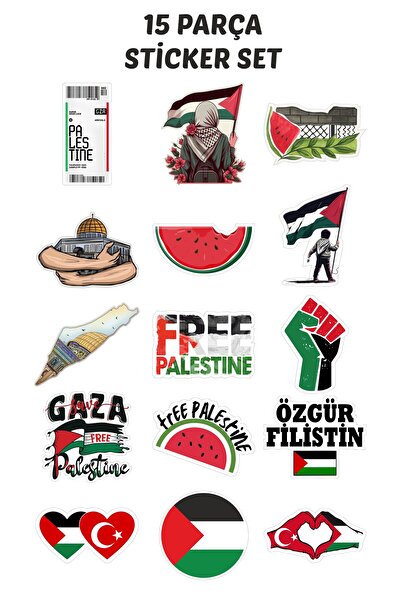 Printbox SET DE STICKER CU TEMĂ PALESTINA LIBERĂ