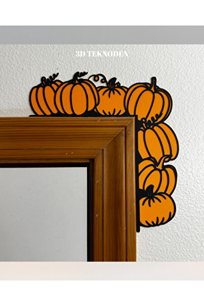 HİDRODEN Pumpkin Door Decor - Corner Ornament - Halloween Decor - Halloween D...