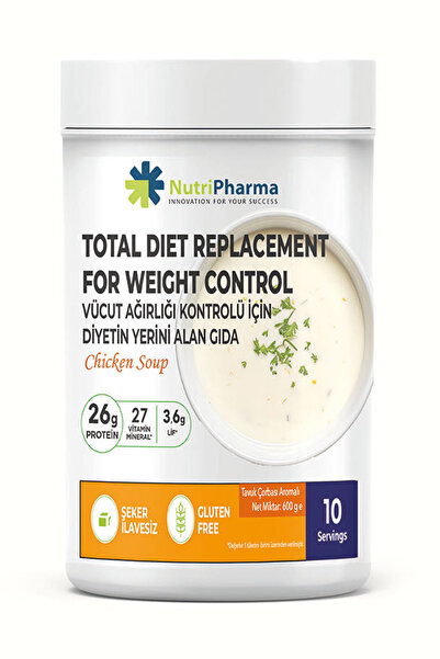 NUTRIPHARMA Whey Proteinli Diyet Tavuk Çorbası – Yüksek Proteinli Çorba Öğün ...