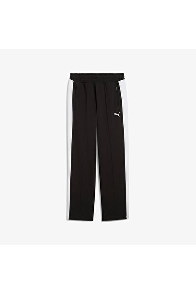 Puma T7 Relaxed Track s Unisex Siyah Eşofman Altı