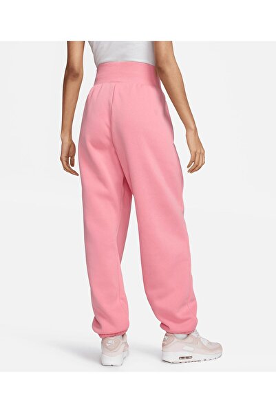 Nike Sportswear Phoenix Fleece High-Rise Oversize Pembe Kadın Eşofman Altı