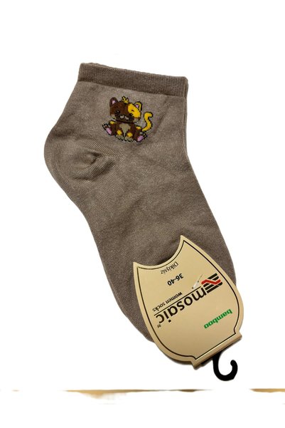 Mosaic Women's Socks |   Women's Bamboo Socks |   Seamless Bamboo Socks |   Scented Booties Socks 12 Pairs in Special Box