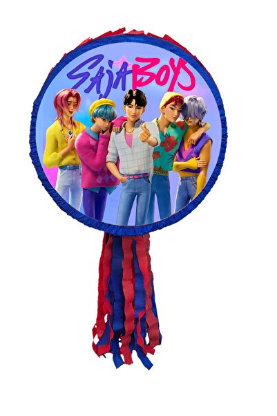 PinaStar Pinata Saja Boys, K Pop Demon Hunters, cu bat si confetti, Pinastar.