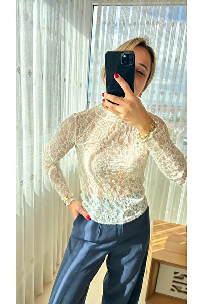 ELİF TARAKÇI BUTİK Dantel Bluz