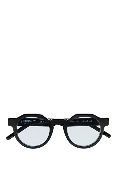 Kaleos Jaconelli Black Blue Acetate Unisex Sunglasses