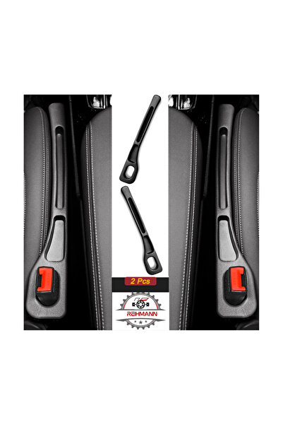 REIHMANN حشوة فجوة مقعد السيارة لأوبل كروس لاند 2021-2022-2023-2024-2025 قطعتان باللون الأسود