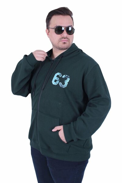 Starbattal Hanorac cu glugă de mărime mare Double Face Sixty Three 25704 NEFTI