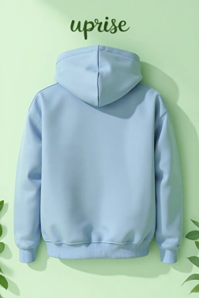 Vordevia Sweatshirt Oversize din Bumbac cu Imprimeu Uman 3 Fire de Stres