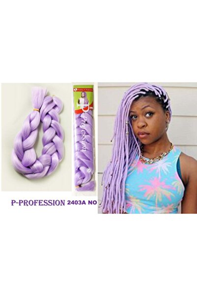 PRODİVA TAKMA SAÇ Afrika Örgüsü Sentetik Saç,rasta Saçı 2403a No