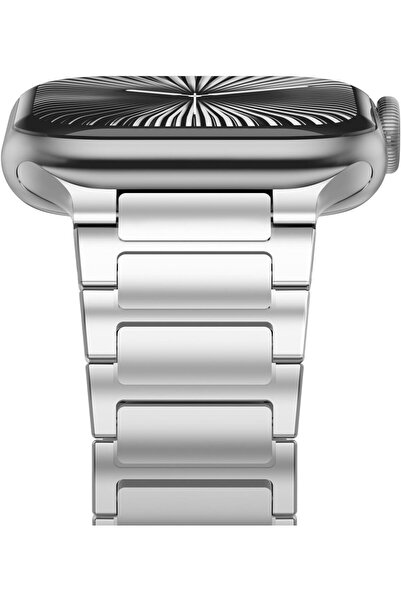 HYX أحزمة معدنية من الفولاذ المقاوم للصدأ لساعة Apple Watch Ultra/3/2 مقاس 49...