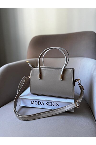 Moda Sekiz حقيبة كروس وحقيبة كتف نسائية من الجلد الصناعي كروس كروس لليد والكتف