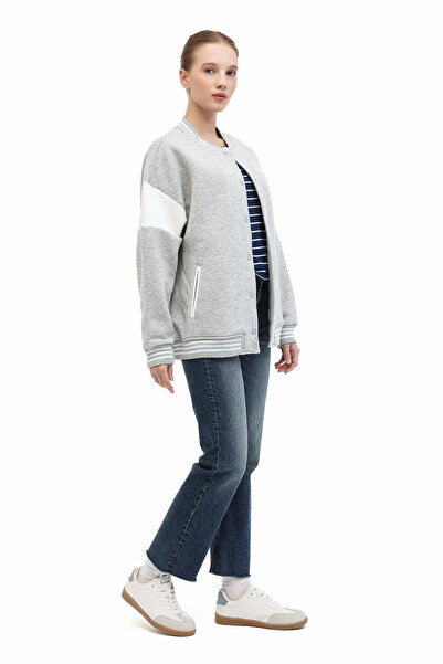 Kinetix Wl 18Kopsal Bts-K7 5Pr Gray Women's Tracksuit Top