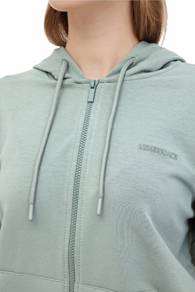 lumberjack WB SN77 5PR Mint Kadın Eşofman Üstü