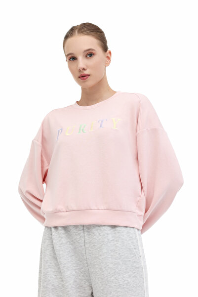 lumberjack Wl Kunt Yog1-10 5Pr Pink Women's Sweatshirt