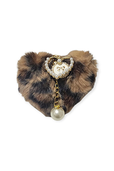 ARBABAG&ACCESSORY LEOPAR DESENLİ KÜRK ASTAR - ALAŞIM MRTAL FİGÜR MODEL ÇANTA AKSESUAR- ANAHTARLIK