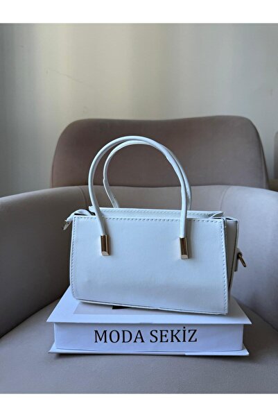 Moda Sekiz حقيبة كروس وحقيبة كتف نسائية من الجلد الصناعي كروس كروس لليد والكتف