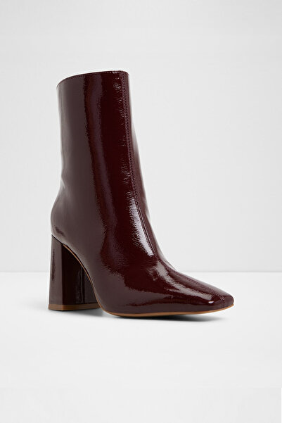 Aldo VELLAMO - Kadın Bordo Blok Topuklu Fermuarlı Şık Bot