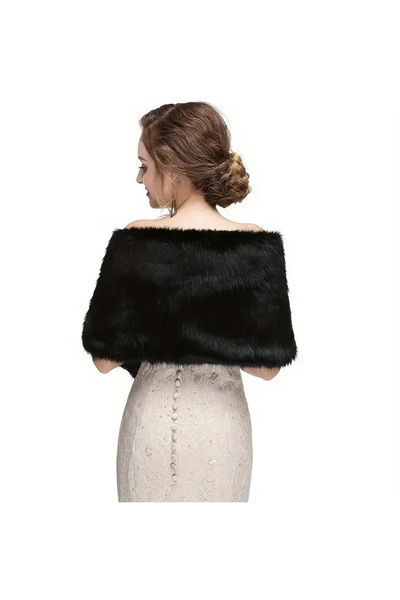 laviyonsa Σχεδιαστικό γούνινο σάλι ώμου Etol