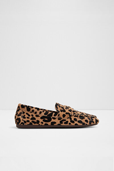 Aldo WYLAENA - Kadın Leopar Desenli Multi Hakiki Deri Slip-On Loafer