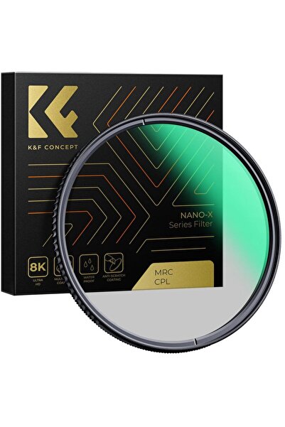 K&F CONCEPT Filtru 37mm Nano-X CPL HD Impermeabil Japan Optics KF01.988