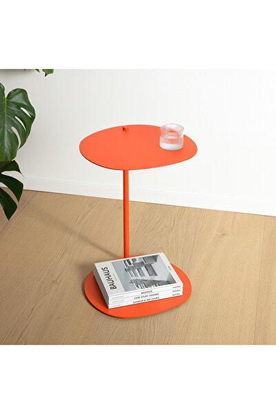 Maye Haus LEVİ Yan Sehpa, İskandinav Sehpa, Metal Sehpa, Modern Tasarım