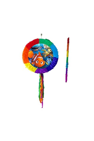 OEM Pinata Finding Nemo, multicoloră, diametru 42 cm + băț
