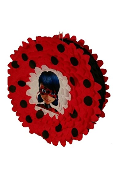 OEM Pinata rotunda Buburuza, Diametru 42cm + Bat