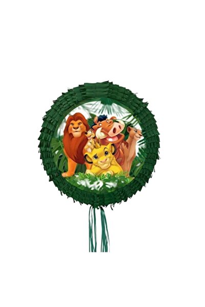 OEM Pinata Regele Leu, diametru 42 cm + băț, Pinata Simba, Familie și Prieteni