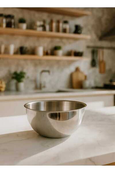 ENASHOP Dough Shaping Mixing Bowl Salad Bowl 24cm