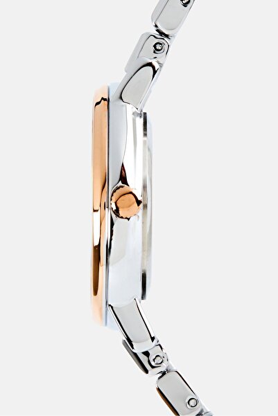 Bebe Women 4795L/02 Round Stainless Steel Analog Watch 30mm, Multicolor