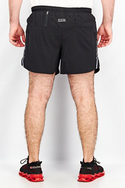 New Balance Men Sportswear Fit Graphic Print Active Shorts, Black