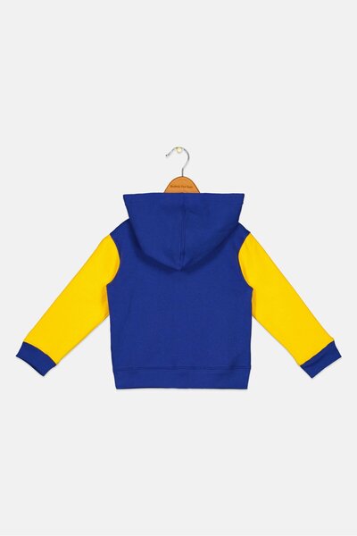 NBA Toddlers Boy Sportswear Fit Long Sleeve Outdoor Hooded Jacket, Multicolor